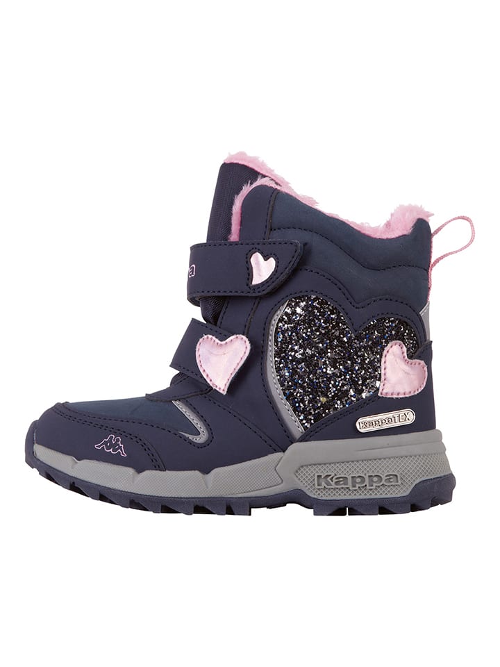 Kappa Botki zimowe "AdoraText K" w kolorze granatowym rozmiar: 34
