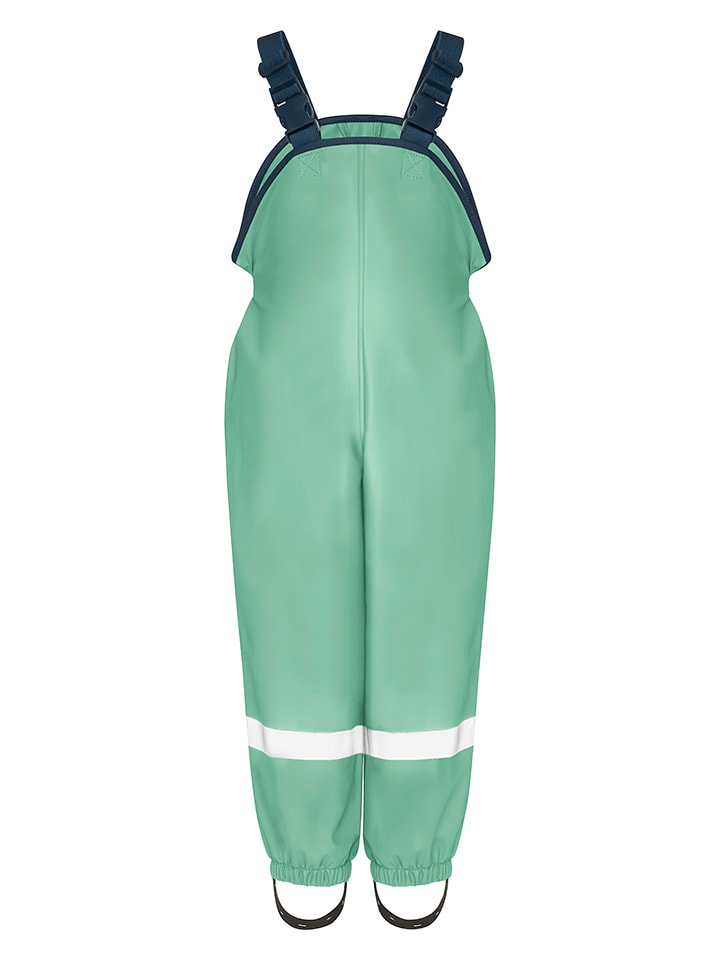 Playshoes Ogrodniczki przeciwdeszczowe w kolorze zielonym rozmiar: 116