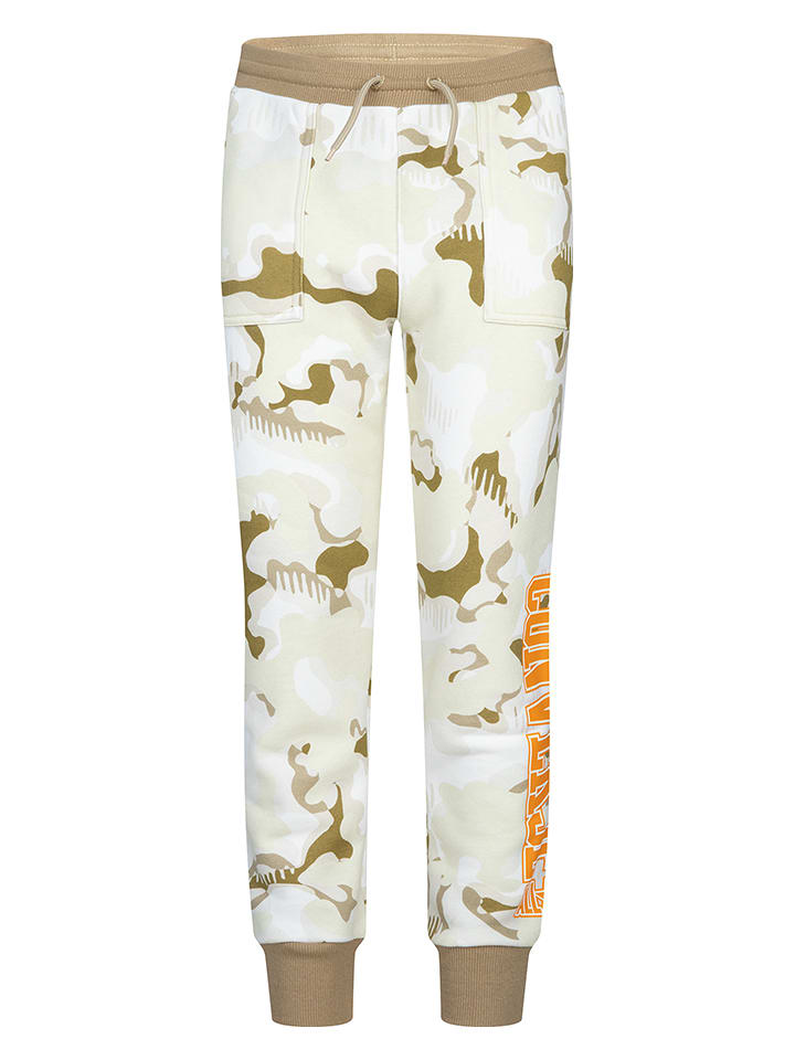 Converse Spodnie dresowe w kolorze beżowo-białym rozmiar: 128-140