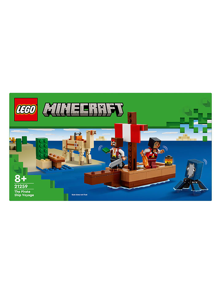 LEGO LEGO® Minecraft® 21259 "The Pirate Ship Voyage" - 8+ rozmiar: onesize