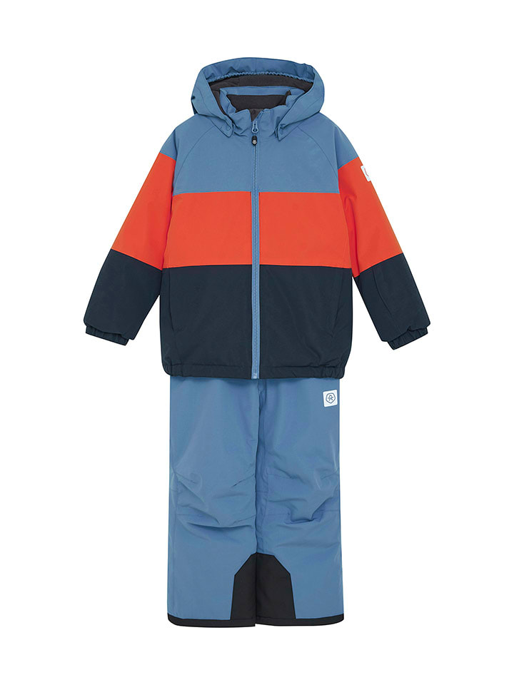 Color Kids 2-częściowy zestaw w kolorze niebiesko-czerwono-granatowym rozmiar: 134