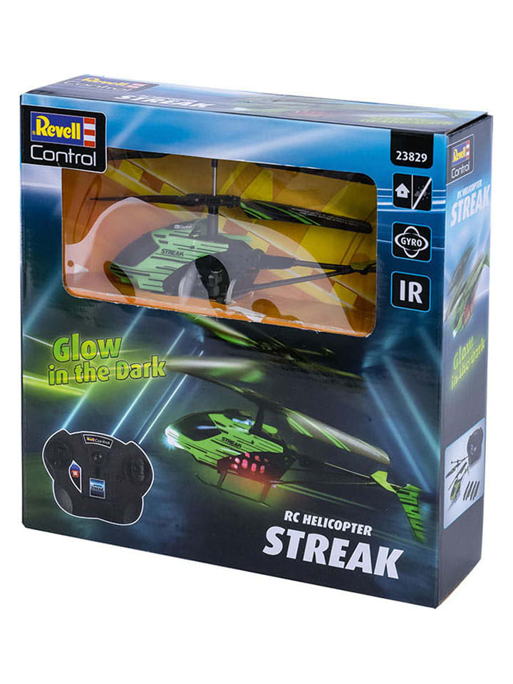 Revell Helikopter zdalnie sterowany "Streak - Glow in the dark" - 8+ rozmiar: onesize