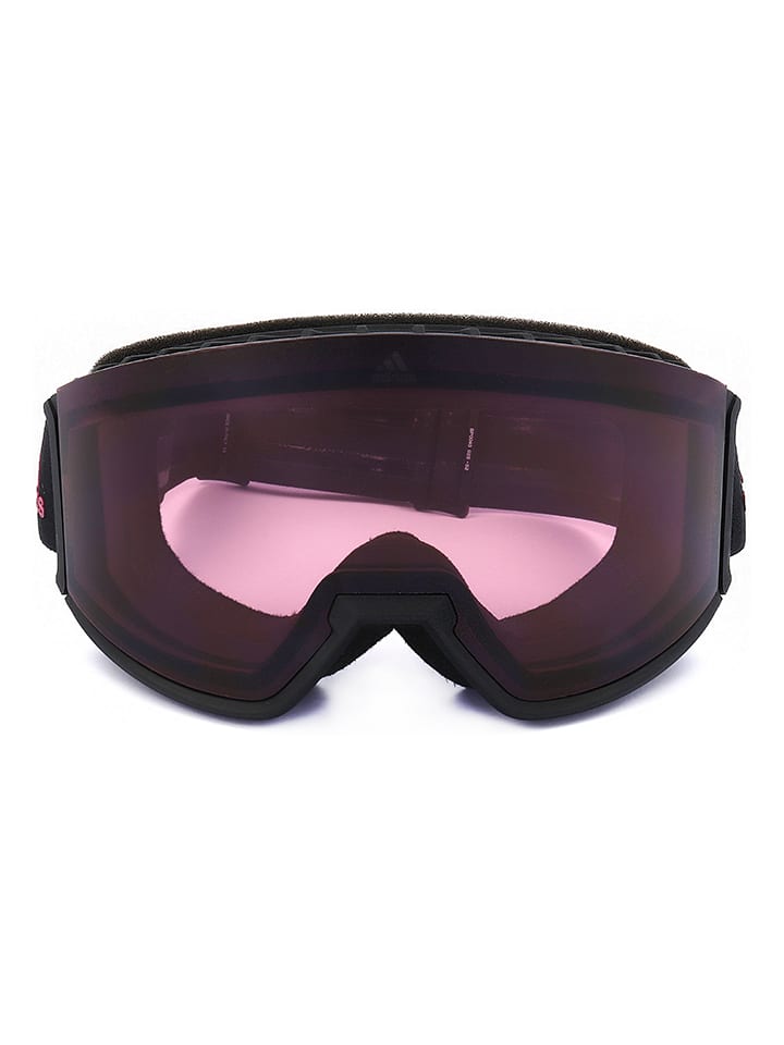 adidas Gogle narciarskie unisex w kolorze różowo-czarnym rozmiar: onesize