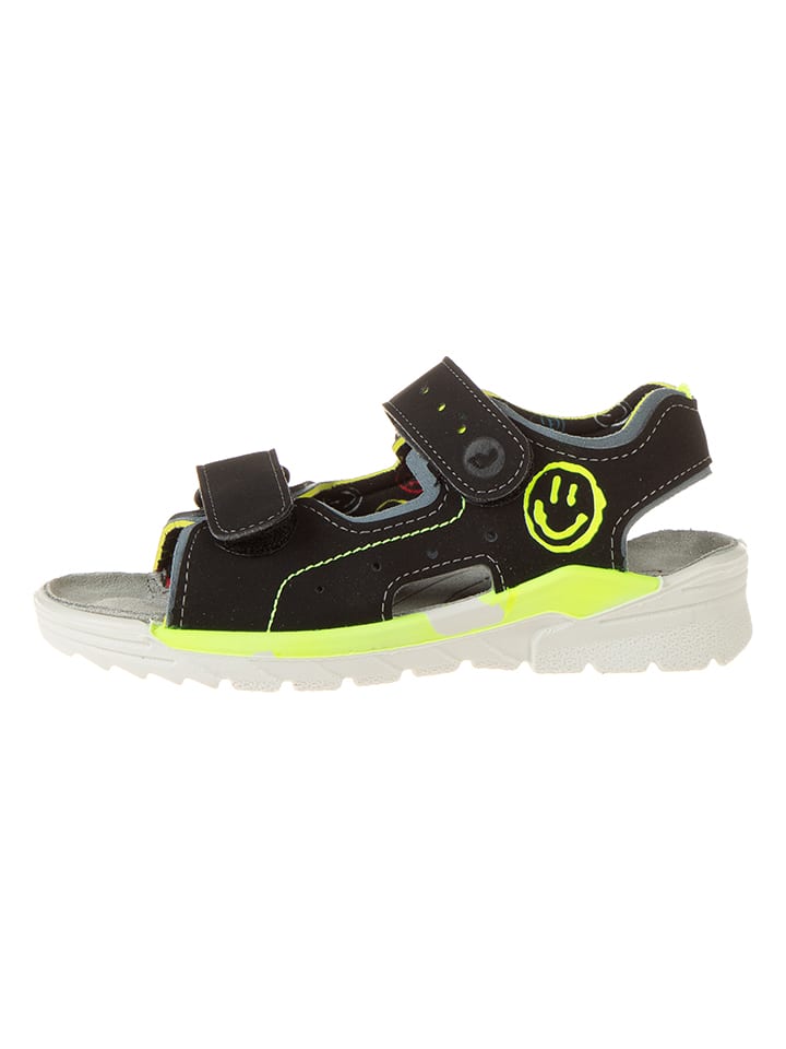 Ricosta Sandały w kolorze zielono-czarnym rozmiar: 28