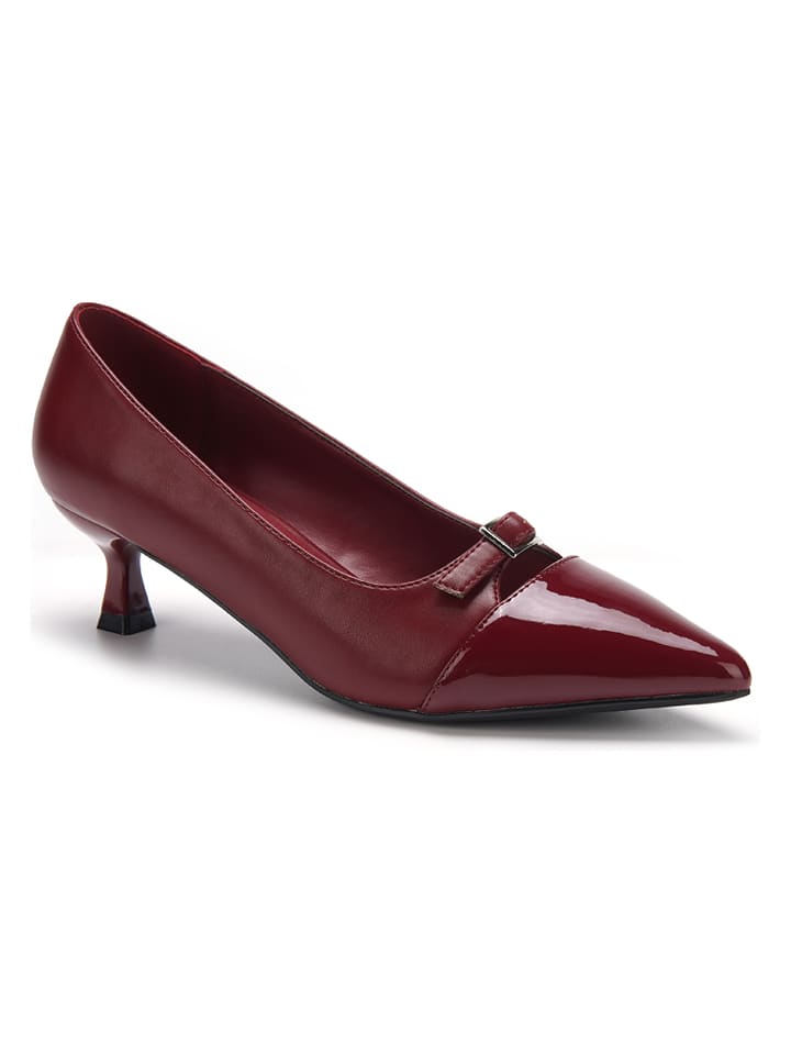 C'M Czółenka w kolorze bordowym rozmiar: 41