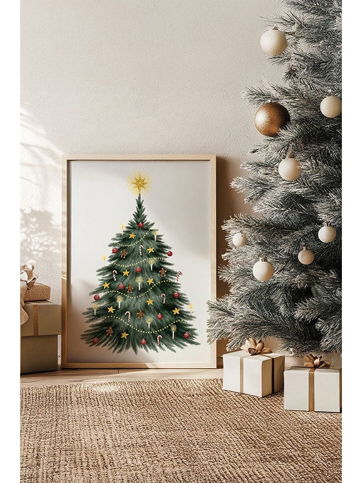 ABERTO DESIGN Druk artystyczny w ramce rozmiar: 33x48 cm