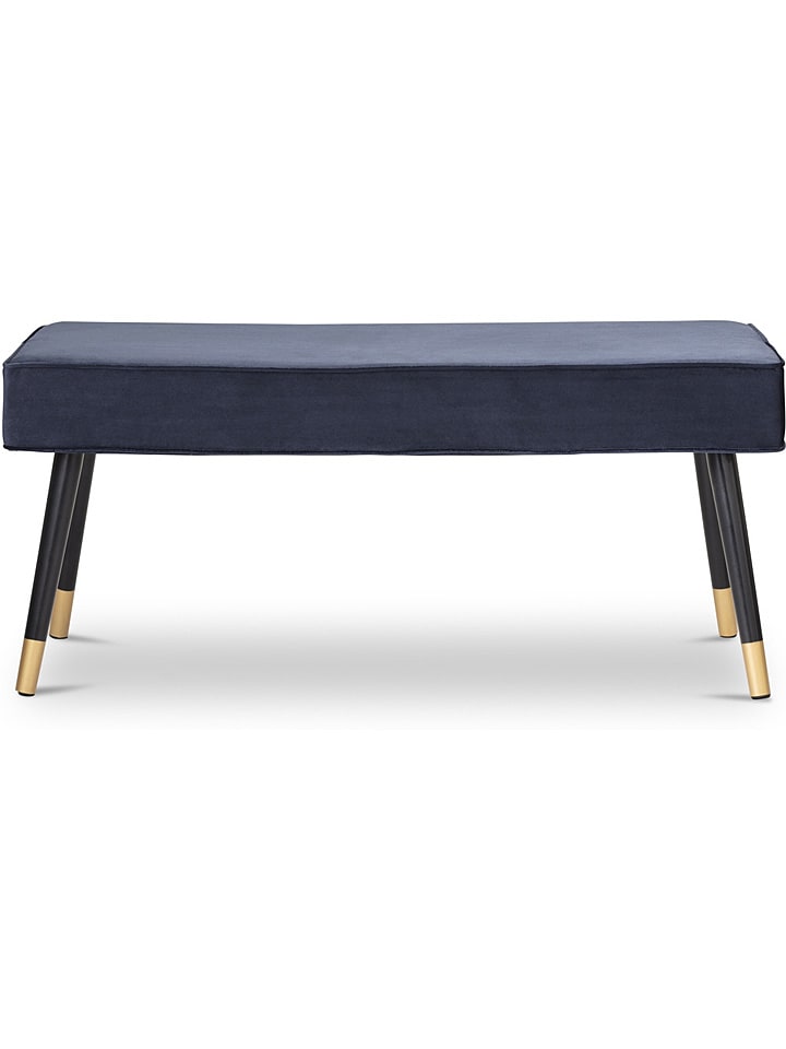 Lifa Living Ławka "Barcelona" w kolorze granatowym - 101 x 45 x 42 cm rozmiar: onesize