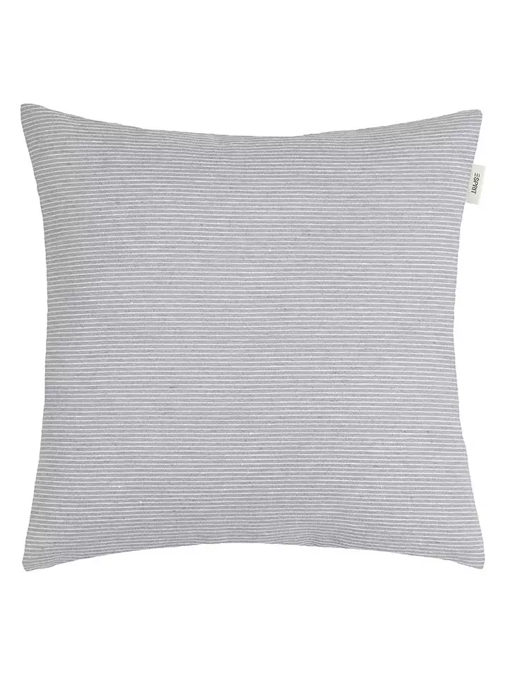 ESPRIT Poszewka "Needlestripe" w kolorze szarym na poduszkę rozmiar: 38x38 cm