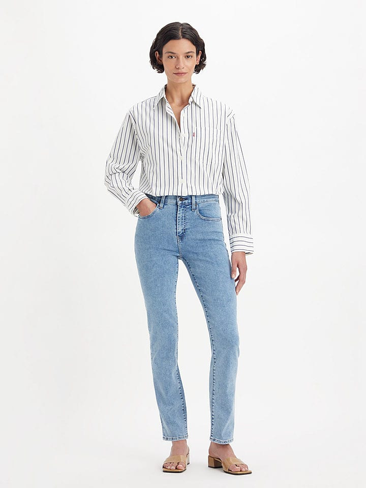 Levi´s Dżinsy - Slim fit - w kolorze błękitnym rozmiar: W30/L30