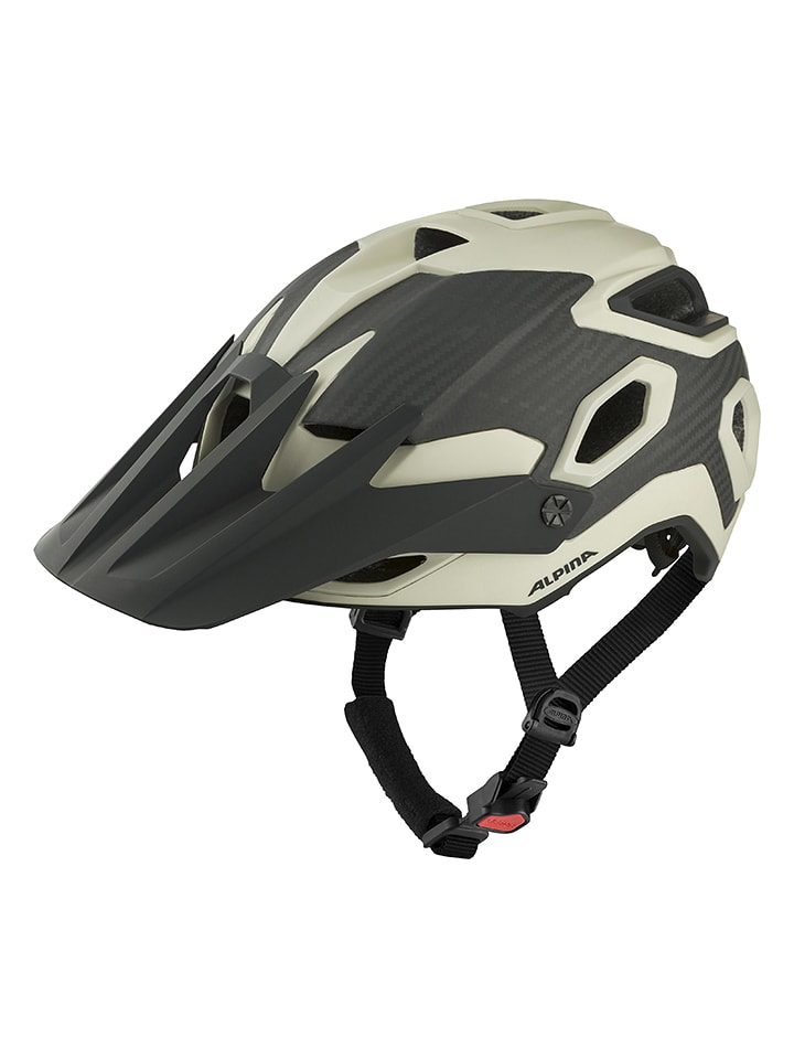 Alpina Kask rowerowy "Rootage" w kolorze beżowo-czarnym rozmiar: 52-57 cm