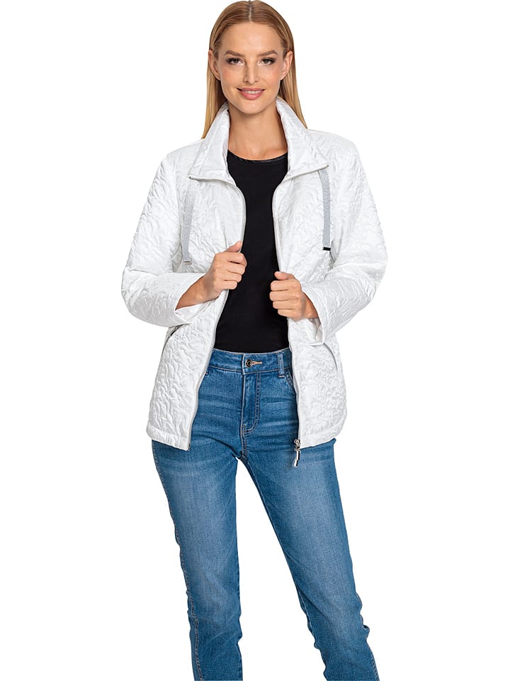 Heine Kurtka przejściowa w kolorze białym rozmiar: 36