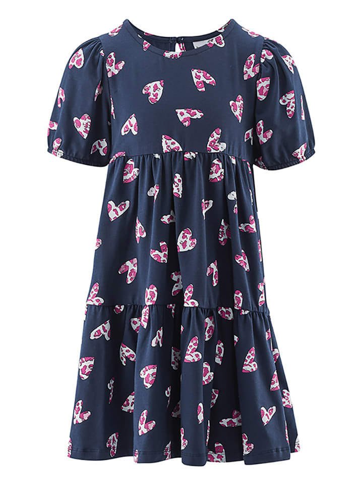 happy girls by Eisend Sukienka w kolorze granatowym rozmiar: 134