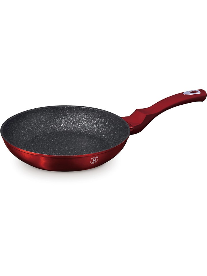 Berlinger Haus Patelnia "Metallic Line" w kolorze bordowym - Ø 24 cm rozmiar: onesize