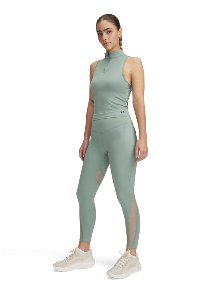 Under Armour Top sportowy w kolorze miętowym rozmiar: S