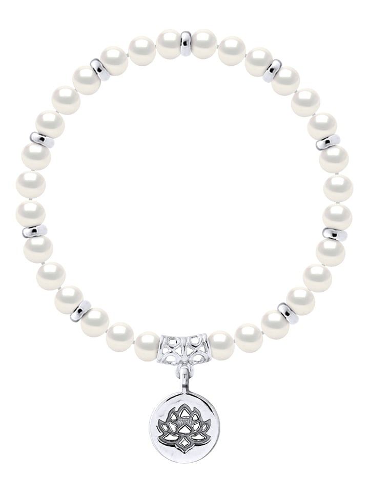 Pearline Bransoletka z perłami z zawieszką rozmiar: onesize