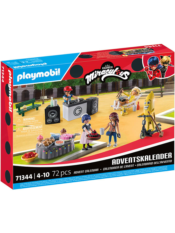 Playmobil Kalendarz adwentowy "Miraculous: Picknick in Paris" - 4+ rozmiar: onesize