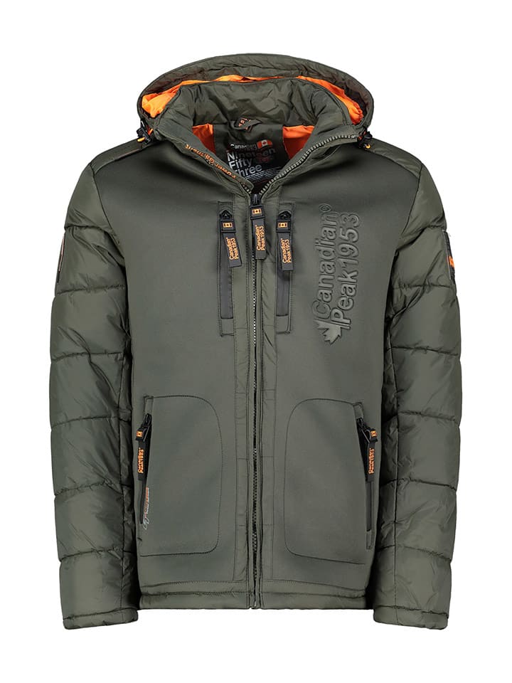 Canadian Peak Kurtka zimowa "Beachweak" w kolorze khaki rozmiar: 152