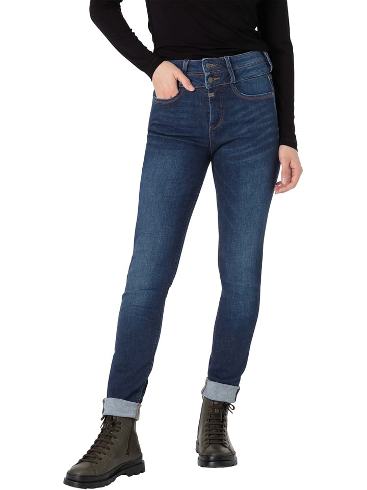 Timezone Dżinsy "Enya" - Slim fit - w kolorze granatowym rozmiar: W25/L32