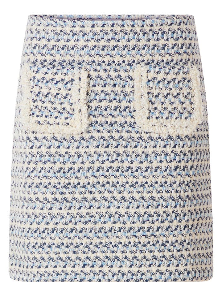 Rich&Royal Spódnica w kolorze biało-niebieskim rozmiar: XS