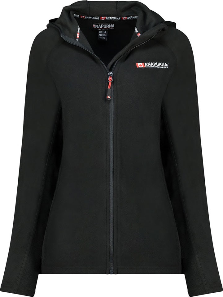 ANAPURNA Kurtka polarowa "Tugoodana" w kolorze czarnym rozmiar: XXL