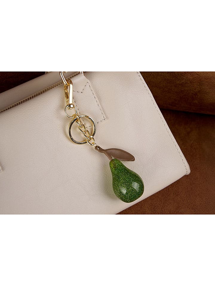 Lucky Bees Zawieszka w kolorze złoto-zielonym rozmiar: onesize