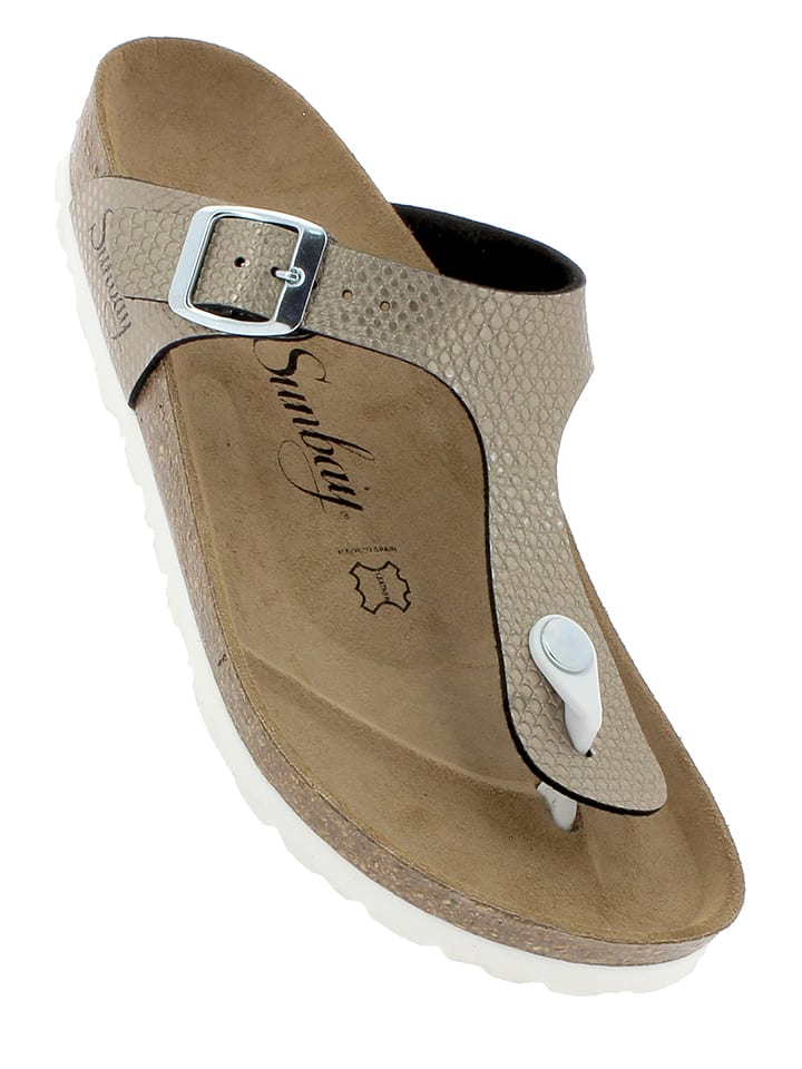 Sunbay Japonki "Camelia" w kolorze złotym rozmiar: 40