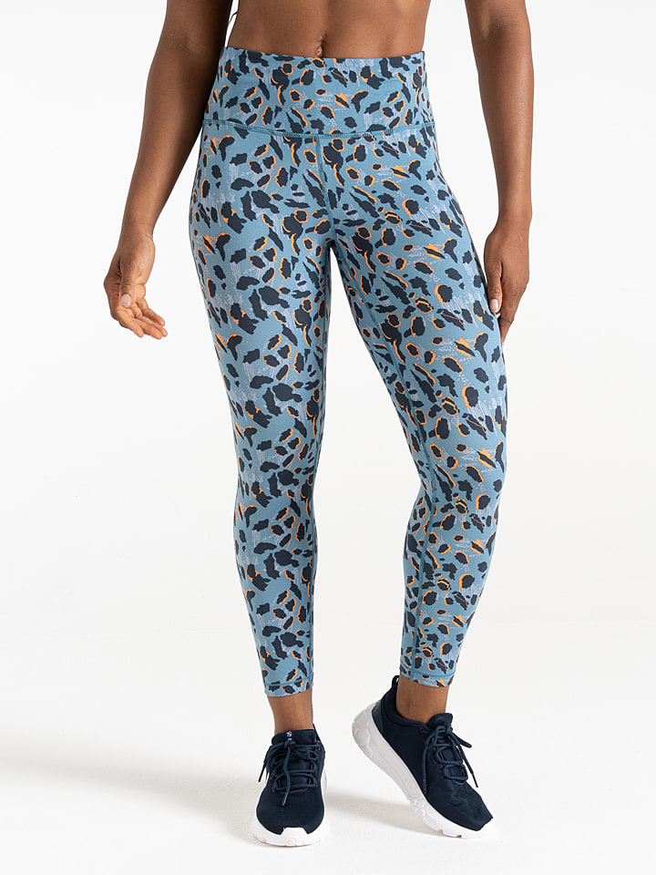 Dare 2b Legginsy sportowe "Influential" w kolorze niebieskim rozmiar: 38