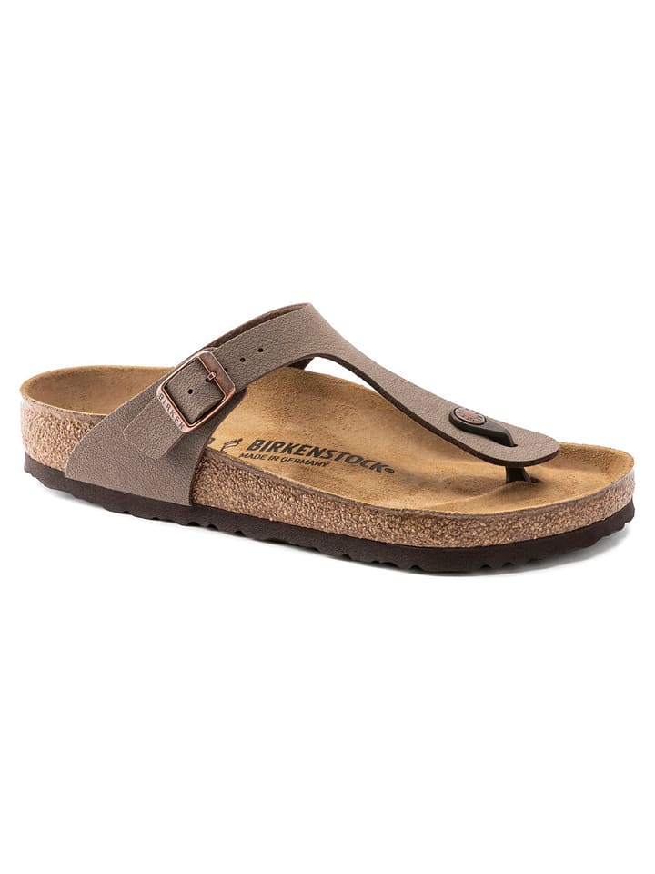 Birkenstock Japonki "Gizeh" w kolorze brązowym rozmiar: 36