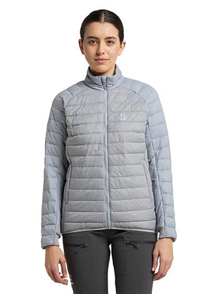 Haglöfs Kurtka zimowa "Särna Mimic" w kolorze szarym rozmiar: L