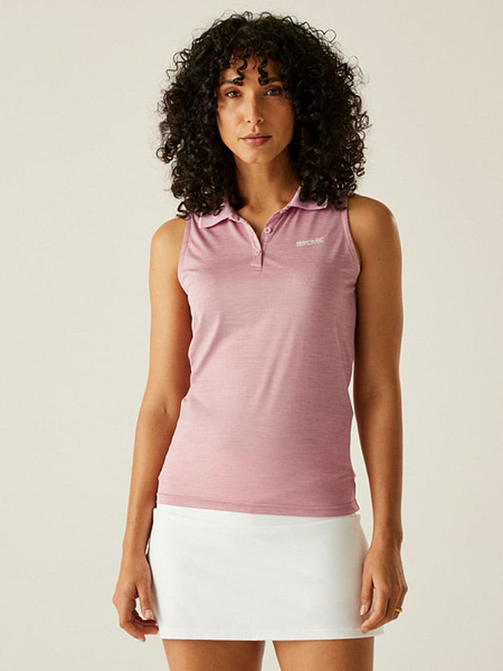 Regatta Funkcyjny top polo "Tima II" w kolorze jasnoróżowym rozmiar: 40