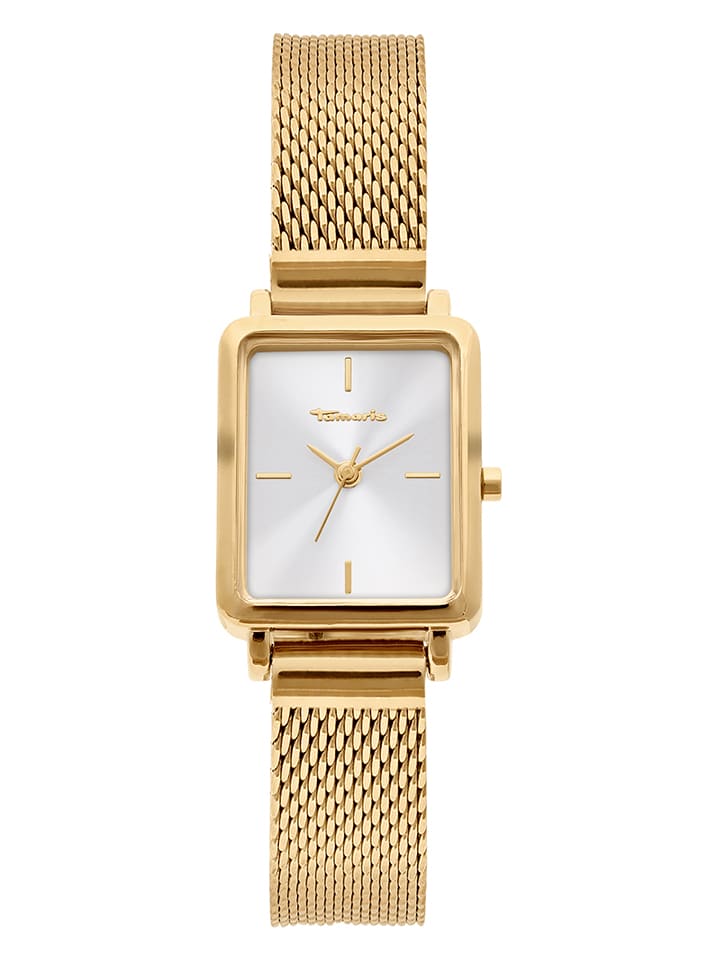 Tamaris Zegarek kwarcowy w kolorze złoto-białym rozmiar: onesize