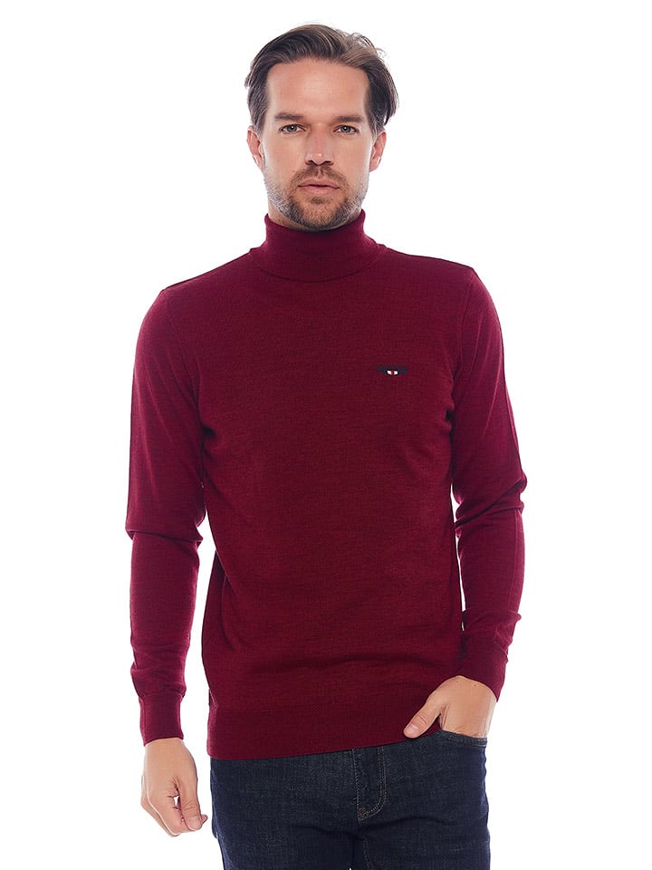 Galvanni Sweter w kolorze czerwonym rozmiar: L