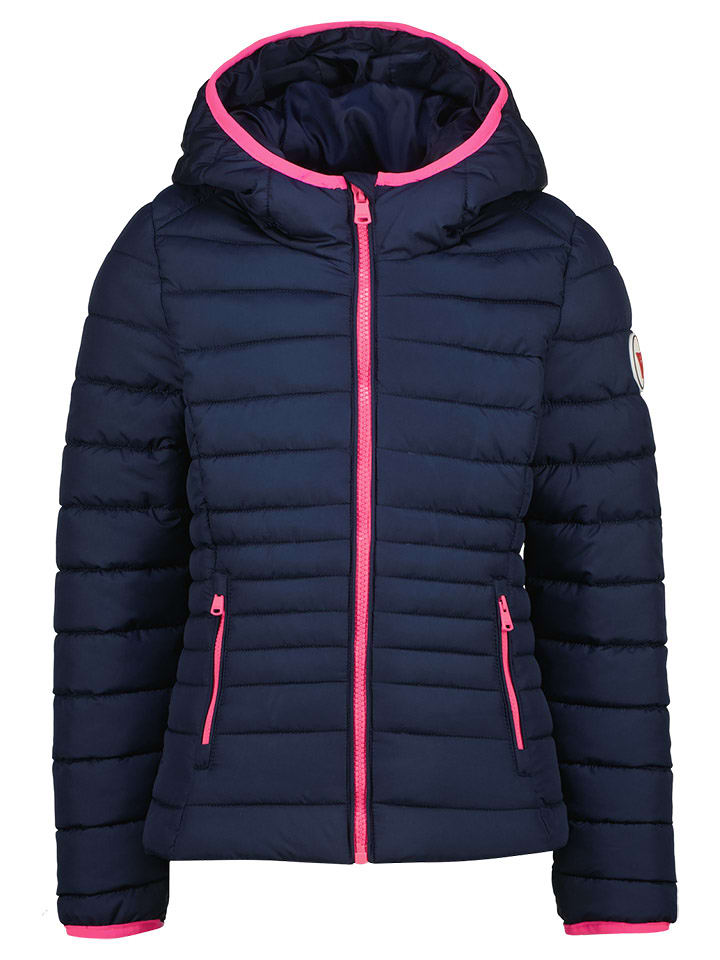 Vingino Kurtka pikowana "Tyra" w kolorze granatowym rozmiar: 164