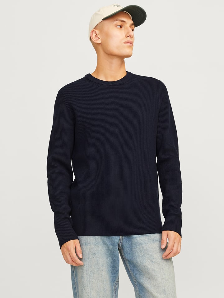 Jack & Jones Sweter w kolorze granatowym rozmiar: S