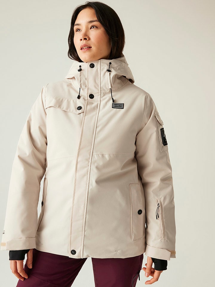 Dare 2b Kurtka narciarska "Ski Life" w kolorze kremowym rozmiar: 34