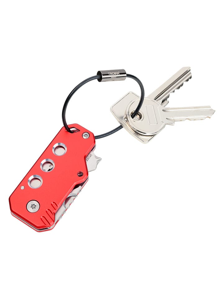 Troika Brelok w kolorze czerwonym do kluczy rozmiar: onesize
