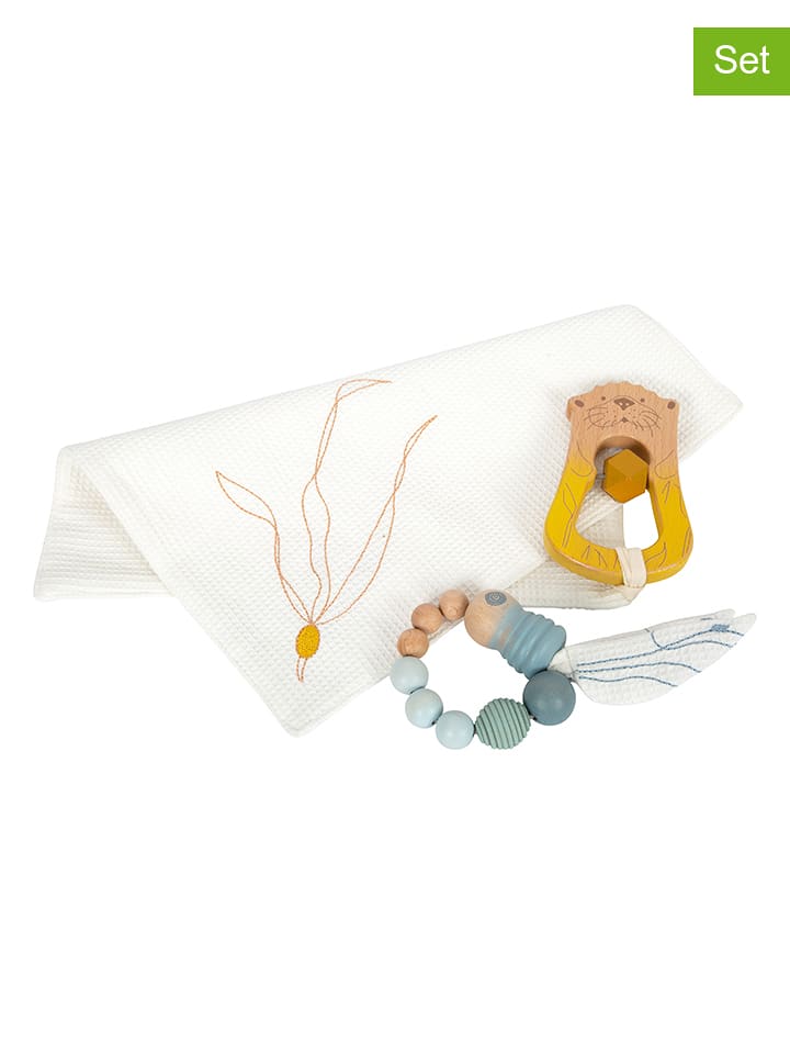 small foot 3-częściowy zestaw "Seaside" - 0+ rozmiar: onesize