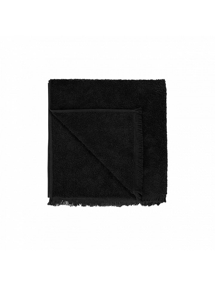 Blomus Ręcznik kąpielowy "Frino" w kolorze czarnym - 140 x 70 cm rozmiar: onesize