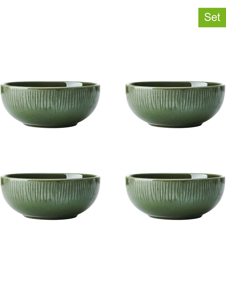 Mikasa Miski (4 szt.) w kolorze zielonym do musli - Ø 15 cm rozmiar: onesize