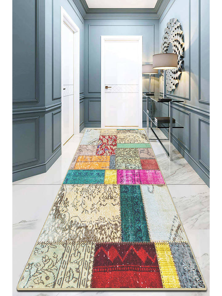 ABERTO DESIGN Chodnik ze wzorem rozmiar: 80x200 cm