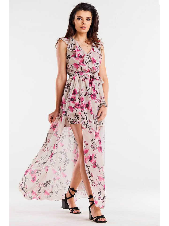 Awama Sukienka ze wzorem rozmiar: L