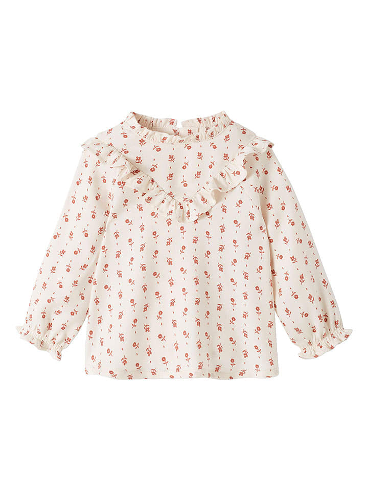 vertbaudet Bluzka w kolorze białym rozmiar: 80