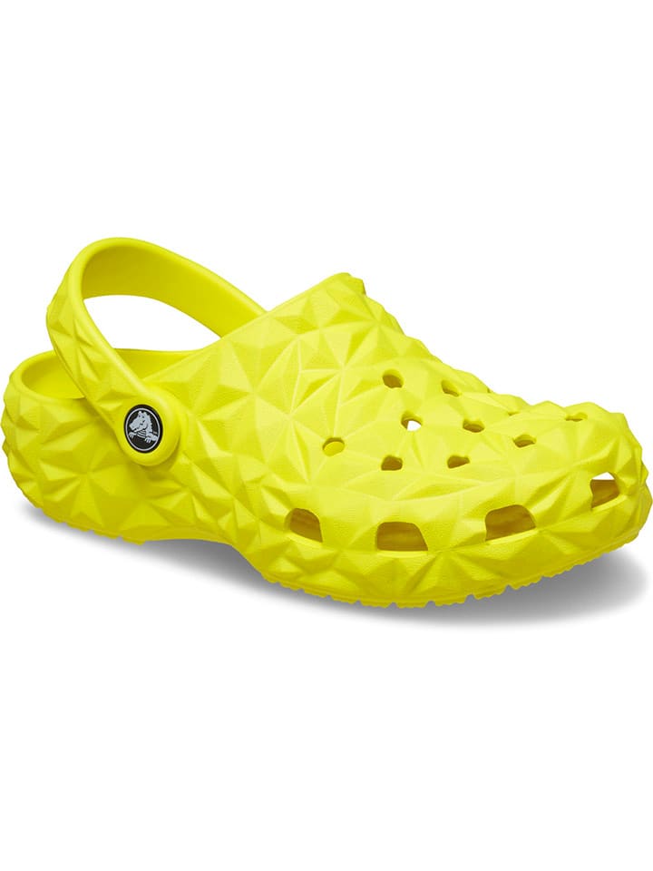 Crocs Chodaki "Classic Geometric" w kolorze żółtym rozmiar: 29/30