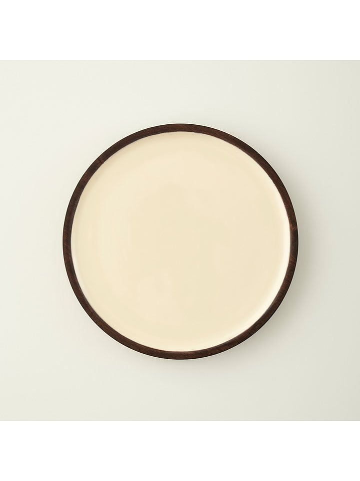 BELLA MAISON Półmisek w kolorze beżowo-brązowym - wys. 2 x Ø 32 cm rozmiar: onesize