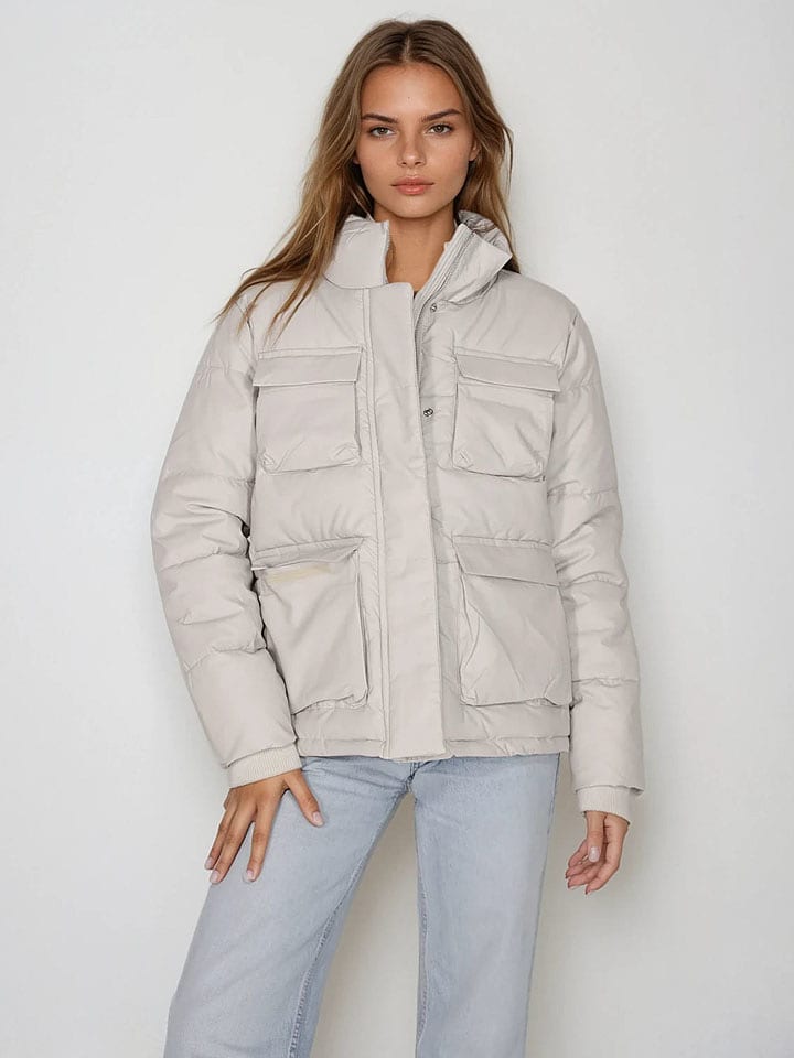 Steve Madden Kurtka przejściowa w kolorze jasnoszarym rozmiar: XXL