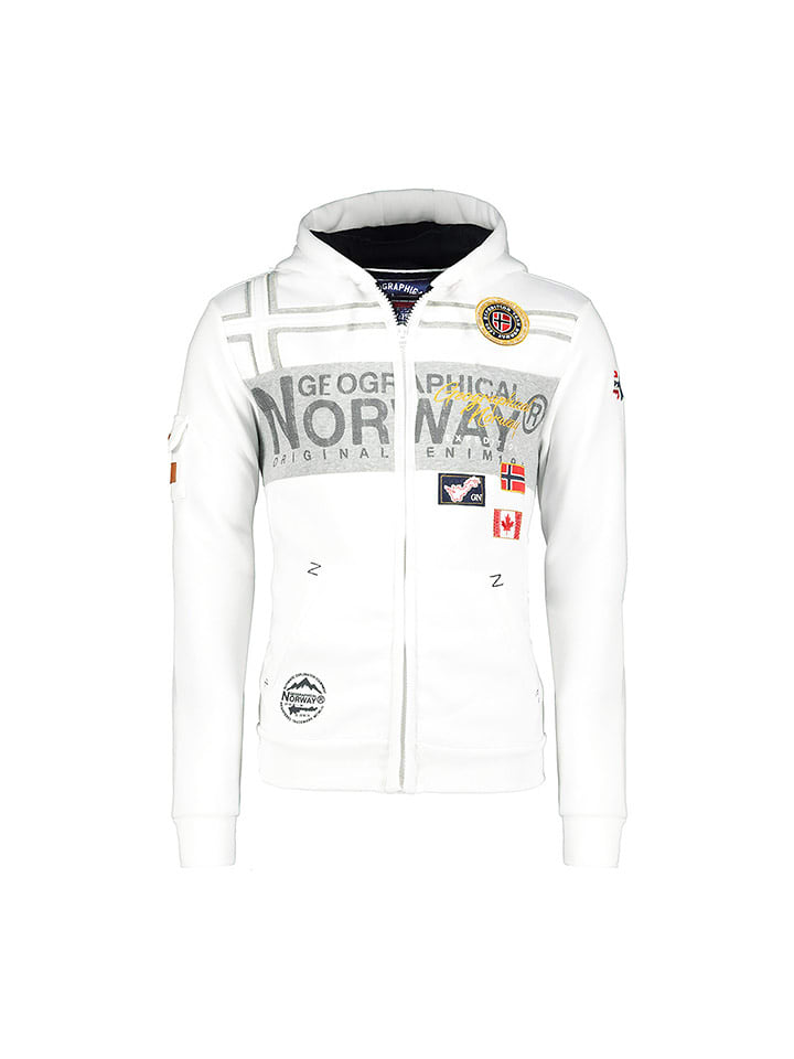Geographical Norway Bluza "Garadock" w kolorze białym rozmiar: 152
