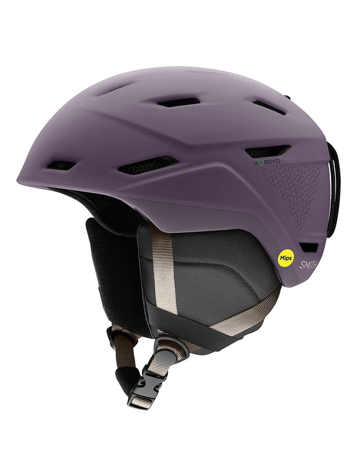 SMITH Kask narciarski "Mission Mips" w kolorze fioletowym rozmiar: 59-63 cm