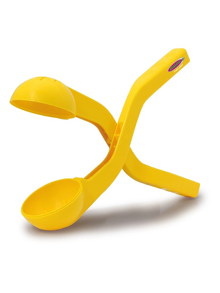 Jamara Szczypce "Snow Play" w kolorze żółtym do śnieżek - 2+ rozmiar: onesize