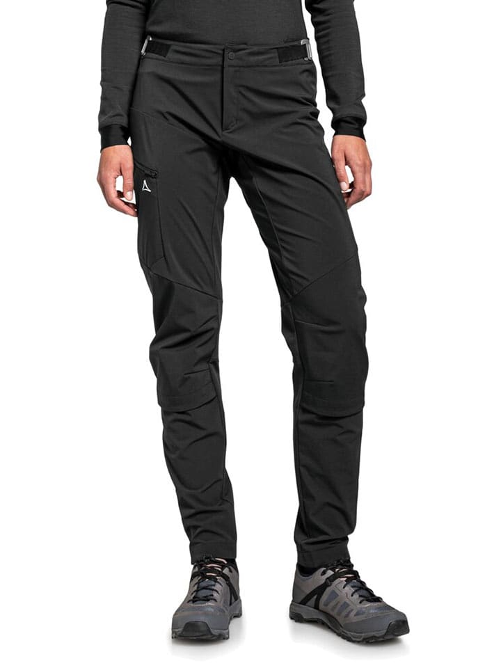 Schöffel Spodnie funkcyjne "Tree Run" w kolorze czarnym rozmiar: 42