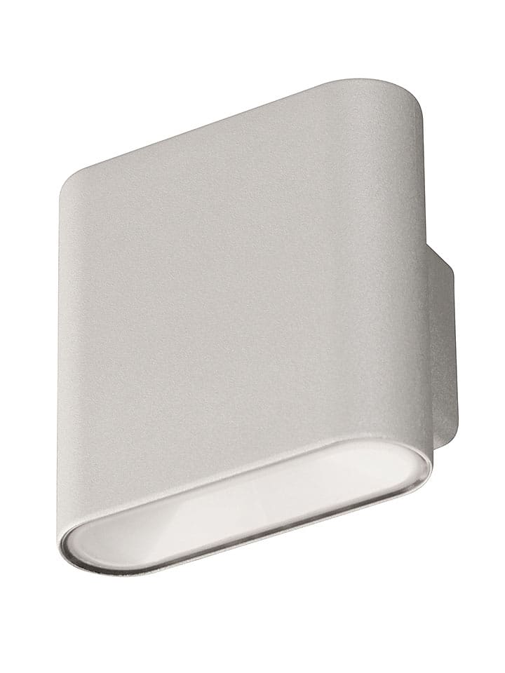 FH Lighting Lampa ścienna LED w kolorze srebrnym - 10 x 10 cm rozmiar: onesize